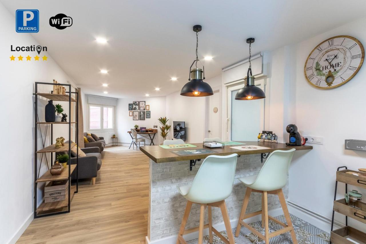 Apt In The Old Town With Cool Terrace!! Private Parking Bilbao Exteriér fotografie